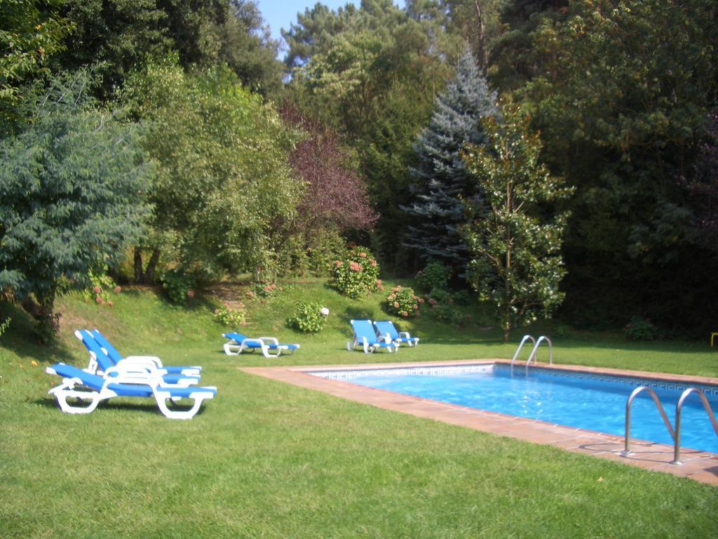 Hostal De La Gloria Viladrau Bagian luar foto