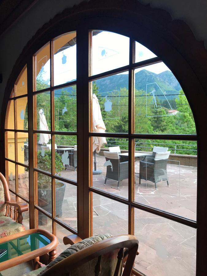 Hostal De La Gloria Viladrau Bagian luar foto